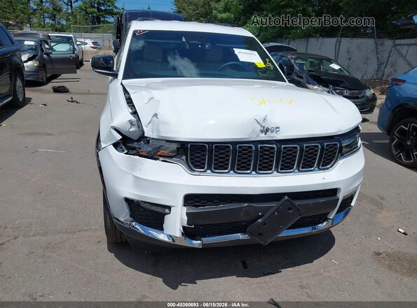 1C4RJKBG0P8880400 2023 JEEP GRAND CHEROKEE L White Widok z przodu