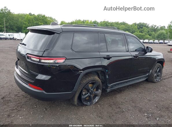 1C4RJKBG1N8552304 2022 JEEP GRAND CHEROKEE L Black Front view