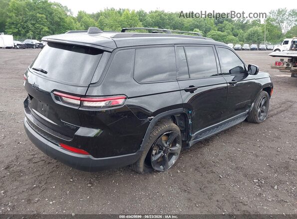 1C4RJKBG1N8552304 2022 JEEP GRAND CHEROKEE L Black Rear right