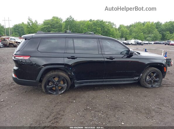 1C4RJKBG1N8552304 2022 JEEP GRAND CHEROKEE L Black Rear interior view