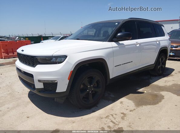 1C4RJKBG1N8585545 2022 JEEP GRAND CHEROKEE L White Front left
