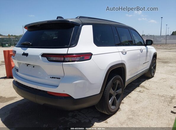 1C4RJKBG1N8585545 2022 JEEP GRAND CHEROKEE L White Rear right