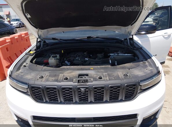 1C4RJKBG1N8585545 2022 JEEP GRAND CHEROKEE L White Rear view