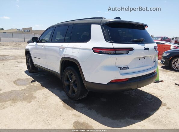 1C4RJKBG1N8585545 2022 JEEP GRAND CHEROKEE L White Rear left