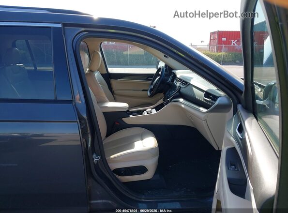 1C4RJKBG2M8139905 2021 JEEP GRAND CHEROKEE L Gray Вид салону спереду