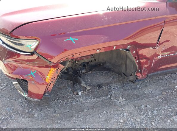 1C4RJKBG2M8173973 2021 JEEP GRAND CHEROKEE L Red 