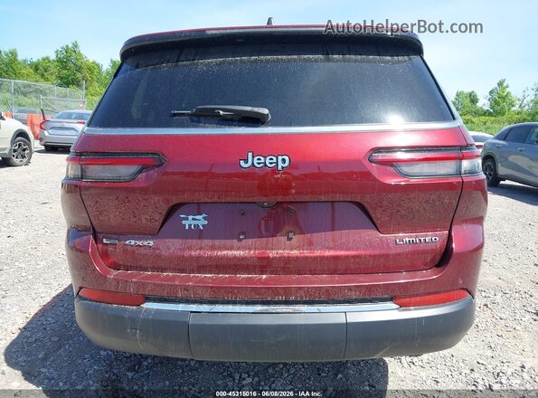 1C4RJKBG2M8173973 2021 JEEP GRAND CHEROKEE L Red 