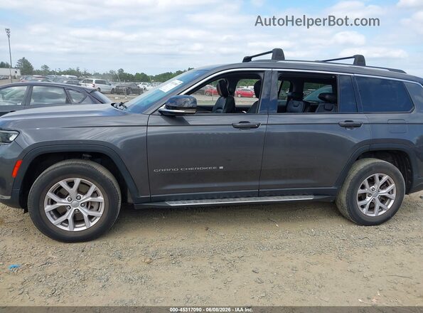 1C4RJKBG2N8555731 2022 JEEP GRAND CHEROKEE L Серый 