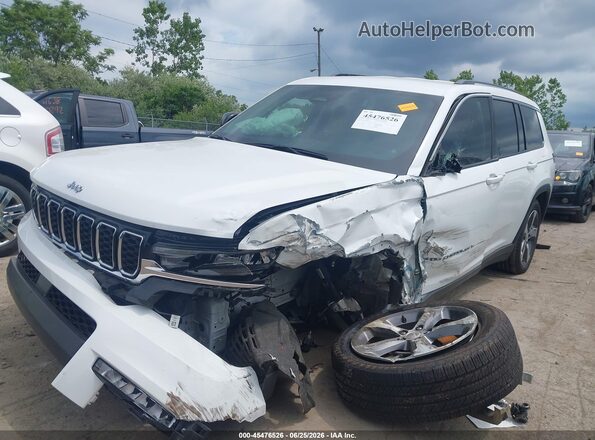 1C4RJKBG2P8801017 2023 JEEP GRAND CHEROKEE L White Front view