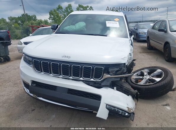 1C4RJKBG2P8801017 2023 JEEP GRAND CHEROKEE L White Rear interior view
