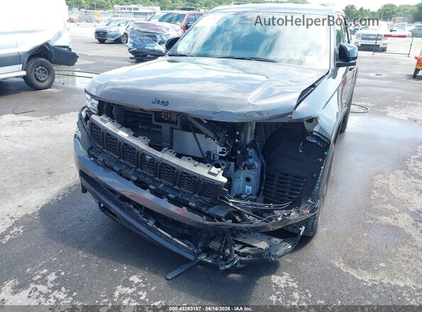 1C4RJKBG2P8862741 2023 JEEP GRAND CHEROKEE L Gray Widok z przodu