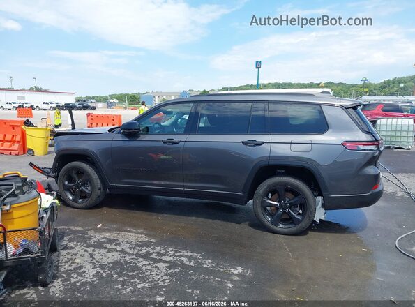 1C4RJKBG2P8862741 2023 JEEP GRAND CHEROKEE L Gray Widok wnętrza 360 stopni