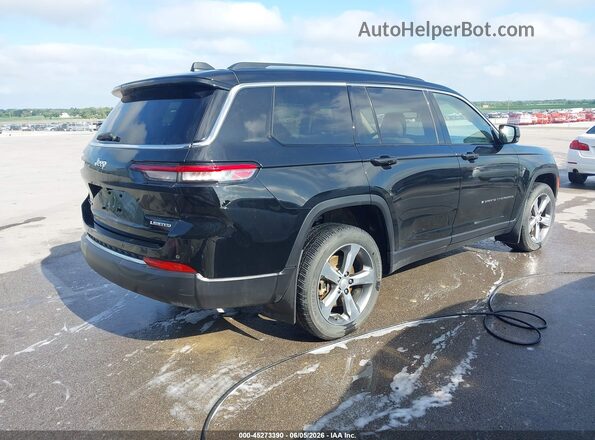 1C4RJKBG3N8522592 2022 JEEP GRAND CHEROKEE L Black Tył prawy