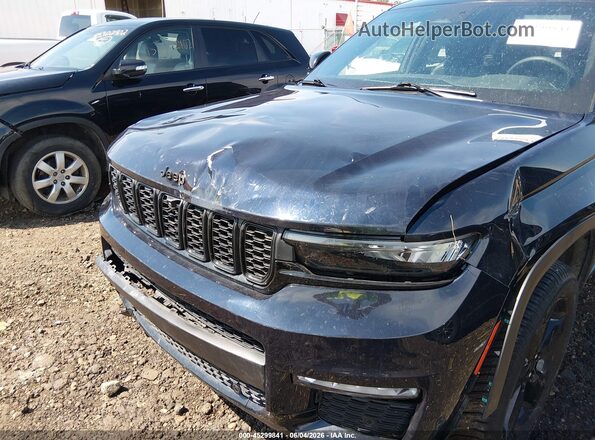 1C4RJKBG3R8571460 2024 JEEP GRAND CHEROKEE L Black წინა ხედი