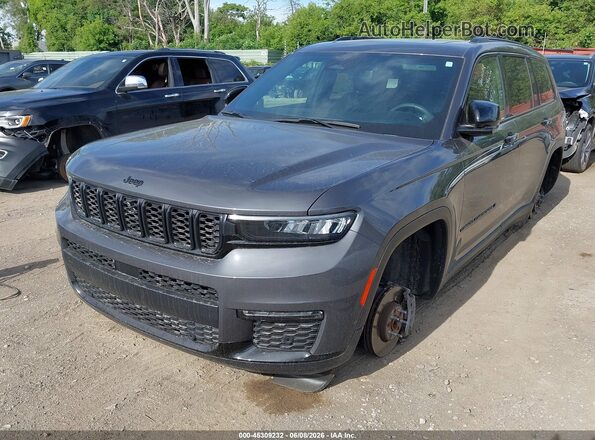 1C4RJKBG3R8589232 2024 JEEP GRAND CHEROKEE L Gray Przód lewy