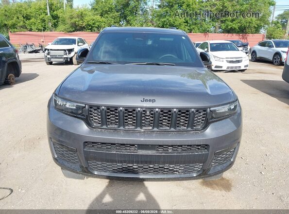 1C4RJKBG3R8589232 2024 JEEP GRAND CHEROKEE L Gray Widok zestawu wskaźników