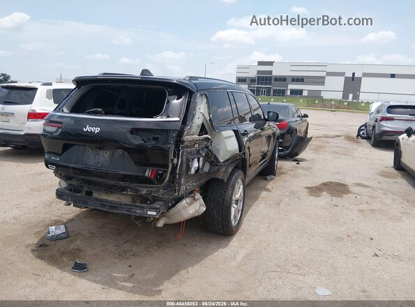 1C4RJKBG4M8105173 2021 JEEP GRAND CHEROKEE L Black Trasero derecho