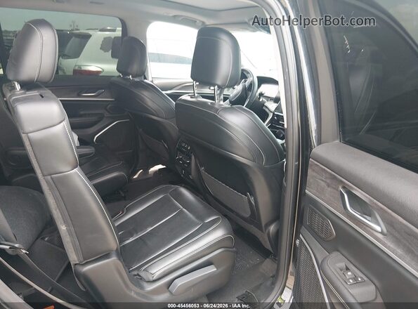 1C4RJKBG4M8105173 2021 JEEP GRAND CHEROKEE L Black Vista de la etiqueta del VIN