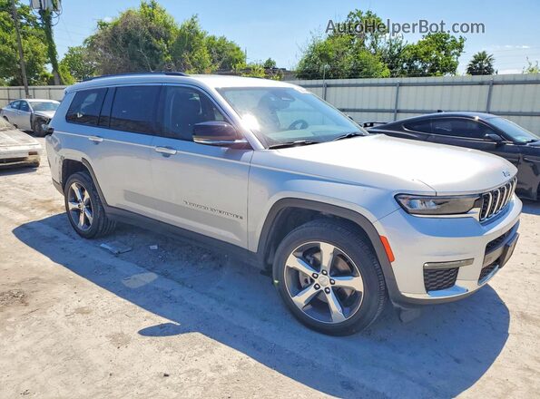 1C4RJKBG4M8204818 2021 JEEP GRAND Silver Delantero derecho