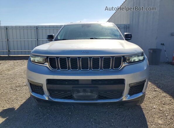 1C4RJKBG4N8519457 2022 JEEP GRAND Silver Դիմացի տեսք