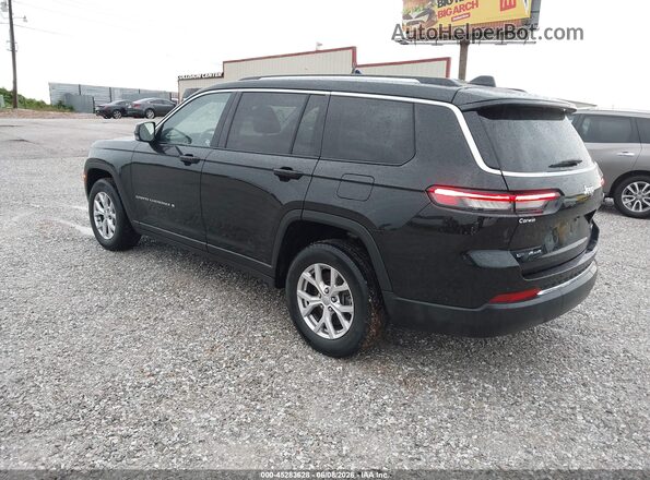 1C4RJKBG4N8587757 2022 JEEP GRAND CHEROKEE L Black Tył lewy