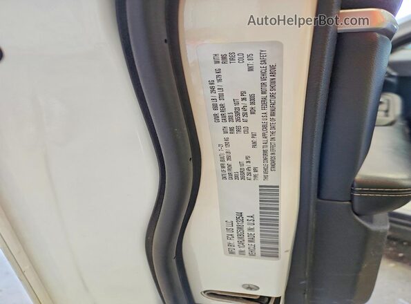 1C4RJKBG5M8132544 2021 JEEP GRAND White VIN კოდის სტიკერის ხედი