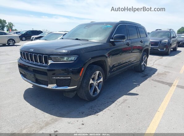 1C4RJKBG5P8775531 2023 JEEP GRAND CHEROKEE L Black Przód lewy