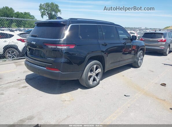 1C4RJKBG5P8775531 2023 JEEP GRAND CHEROKEE L Black Tył prawy
