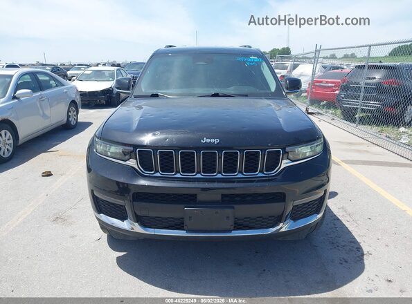 1C4RJKBG5P8775531 2023 JEEP GRAND CHEROKEE L Black Widok zestawu wskaźników