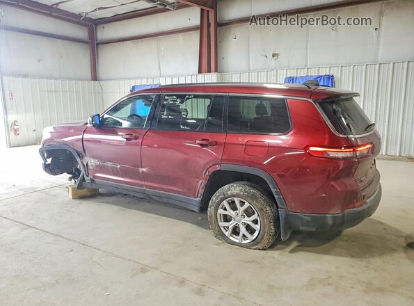 1C4RJKBG6M8118846 2021 JEEP GRAND Burgundy Rear left