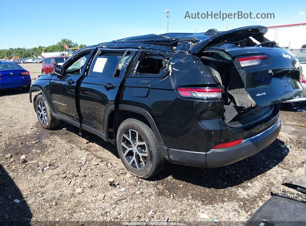 1C4RJKBG6S8727836 2025 JEEP GRAND CHEROKEE L Black Հետևի ձախ