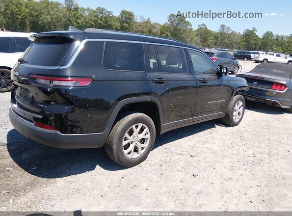 1C4RJKBG7M8119147 2021 JEEP GRAND CHEROKEE L Черный Задняя правая четверть