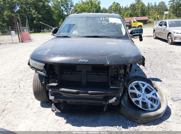 1C4RJKBG7M8119147 2021 JEEP GRAND CHEROKEE L Черный Вид щитка приборов