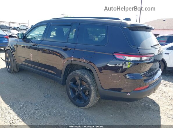 1C4RJKBG7N8552565 2022 JEEP GRAND CHEROKEE L Purple უკანა მარცხენა