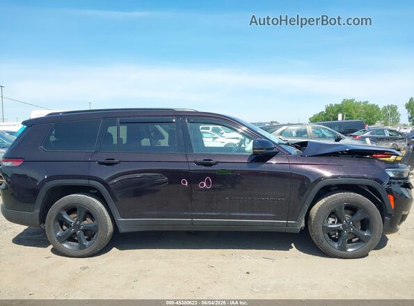 1C4RJKBG7N8552565 2022 JEEP GRAND CHEROKEE L Purple სალონის 360-გრადუსიანი ხედი