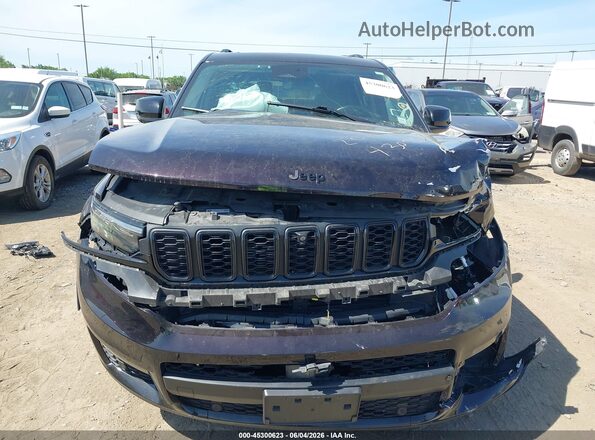 1C4RJKBG7N8552565 2022 JEEP GRAND CHEROKEE L Purple უკანა სალონის ხედი
