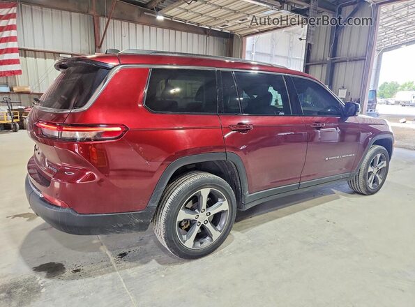 1C4RJKBG7P8792931 2023 JEEP GRAND Maroon Задня права чверть