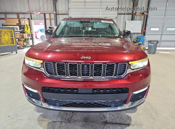 1C4RJKBG7P8792931 2023 JEEP GRAND Maroon Вид спереду