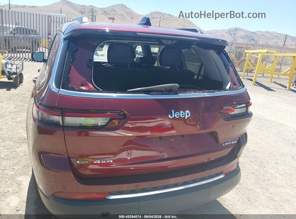 1C4RJKBG8N8532521 2022 JEEP GRAND CHEROKEE L Red 