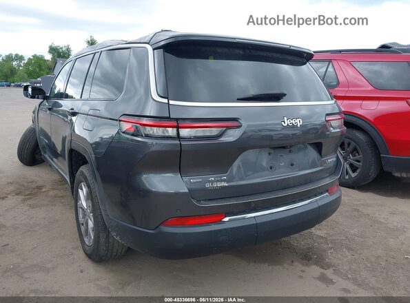 1C4RJKBG8N8627449 2022 JEEP GRAND CHEROKEE L Gray Հետևի ձախ