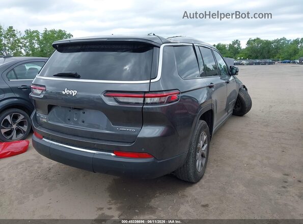 1C4RJKBG8N8627449 2022 JEEP GRAND CHEROKEE L Gray Հետևի աջ