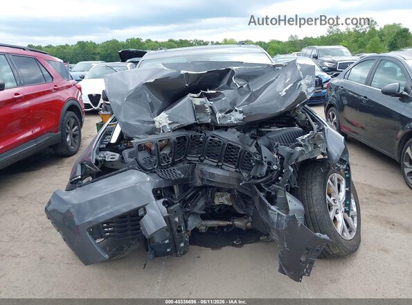 1C4RJKBG8N8627449 2022 JEEP GRAND CHEROKEE L Gray Առջևի վահանակի տեսք