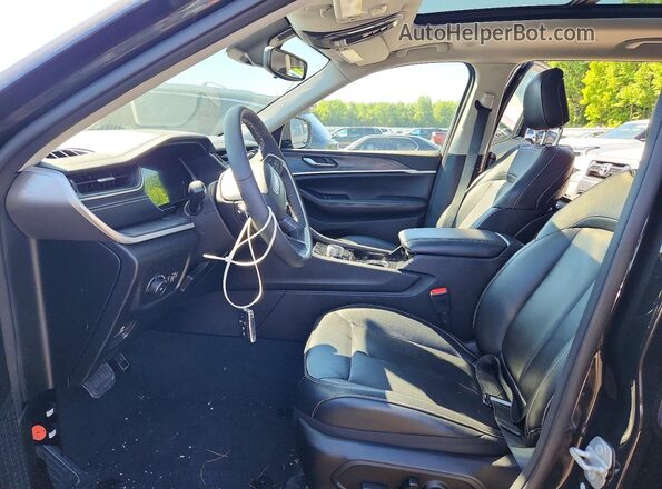 1C4RJKBG8P8782649 2023 JEEP GRAND Black Вид салону спереду