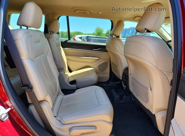 1C4RJKBG9M8124995 2021 JEEP GRAND Burgundy Вид задньої частини салону