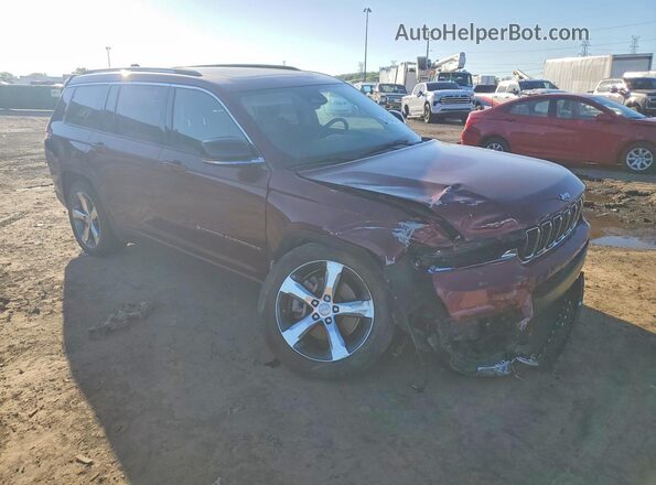 1C4RJKBG9M8132093 2021 JEEP GRAND Burgundy 