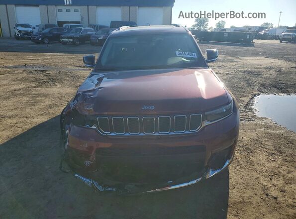 1C4RJKBG9M8132093 2021 JEEP GRAND Burgundy 