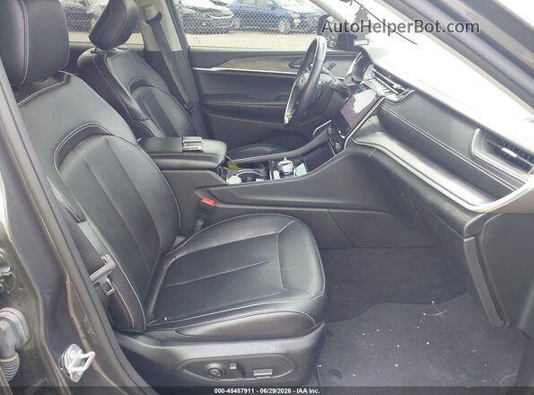 1C4RJKBG9M8142008 2021 JEEP GRAND CHEROKEE L Gray Front interior view