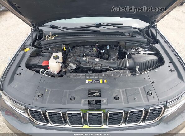 1C4RJKBG9M8142008 2021 JEEP GRAND CHEROKEE L Gray Rear view