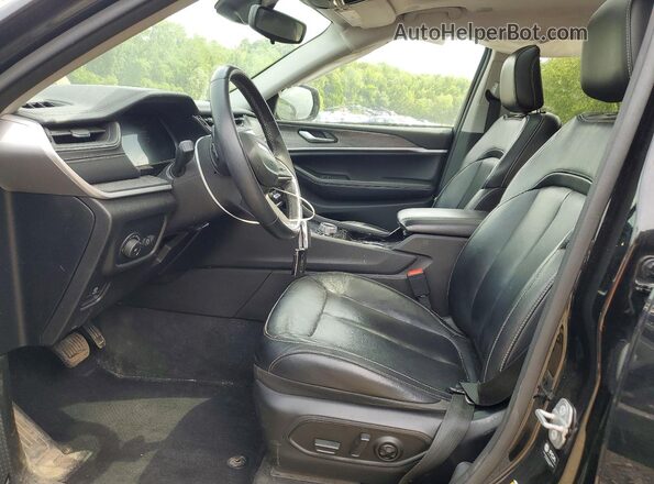 1C4RJKBG9M8169984 2021 JEEP GRAND Black წინა სალონის ხედი