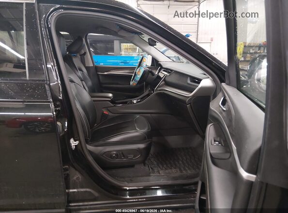 1C4RJKBG9N8543379 2022 JEEP GRAND CHEROKEE L Black წინა სალონის ხედი